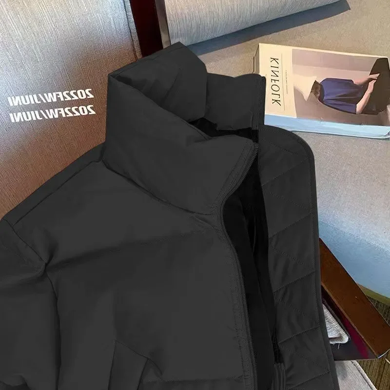 Classic loose and thick cotton jacket womens winter cotton bread jacket outerwear coats down jacket women winter coats women