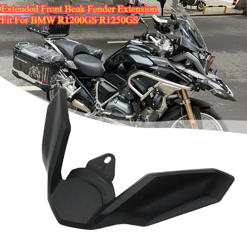 Extended Front Beak Mudguard Front Fender Extension Mod Accessories Fit For BMW R1200GS R1250GS Water Bird Motorcycle