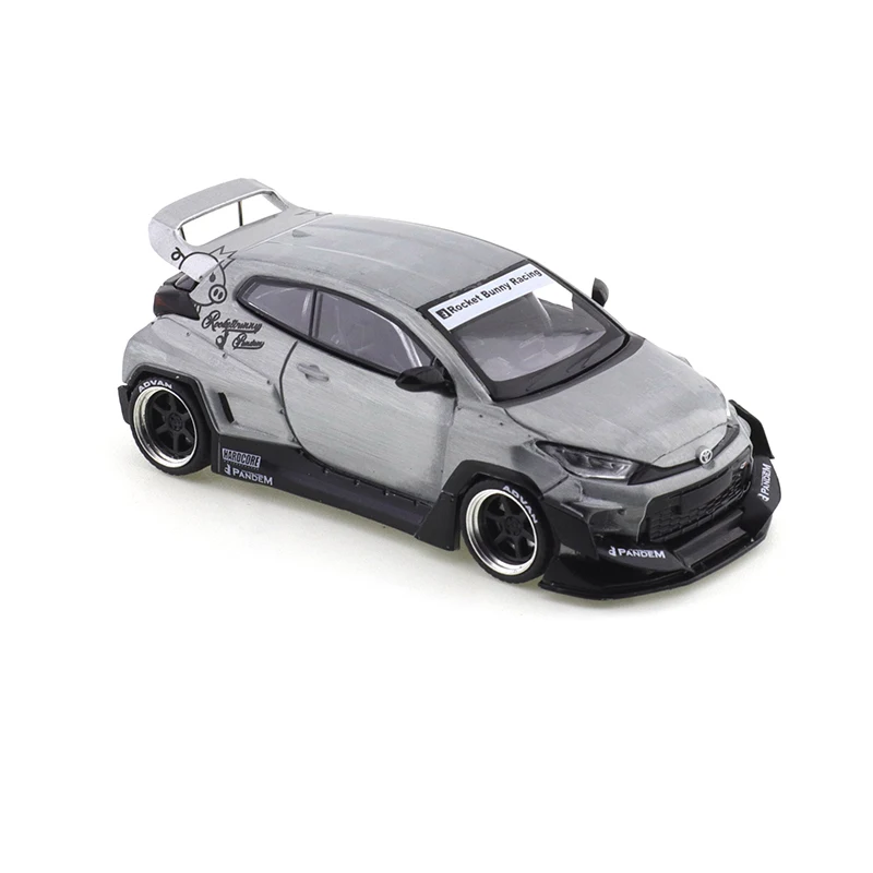 XCARTOYS 1/64 Toyota PANDEM GR YARIS w Weibo Samochód Zabawki ze Stopu Metalu Model Odlewany Pod Ciśnieniem Prezent na Święta dla Dzieci Zabawki dla Chłopców