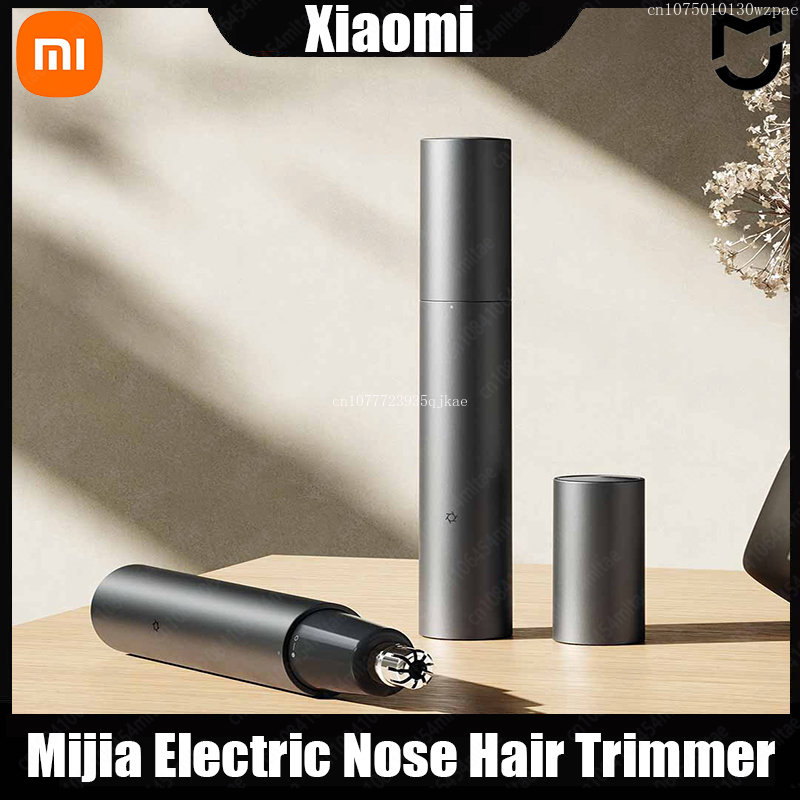 Xiaomi Mijia Electric Nose Hair Trimmer TYPE-C Rechargeable IPX5 Waterproof Portable Small Ear Hair Eyebrow Men's Hair Trimmer