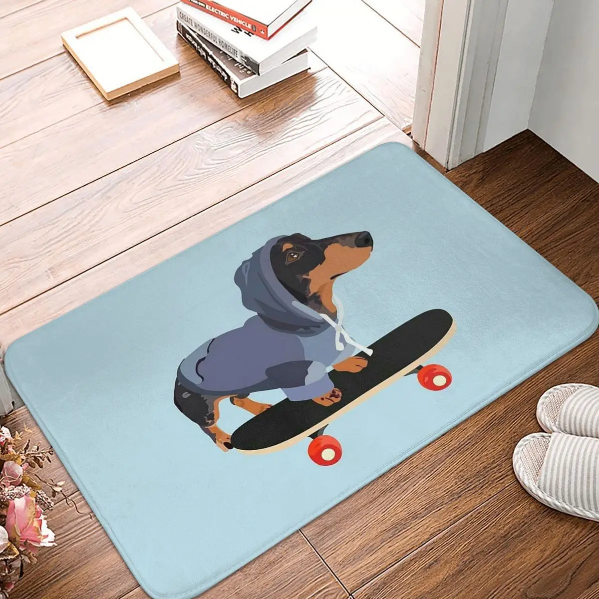 Pablo Picasso Wild Wiener Dog Dachshund Doormat Kitchen Entrance Home Floor Mat Non-slip Carpet Rug for Living room Footpad Mats