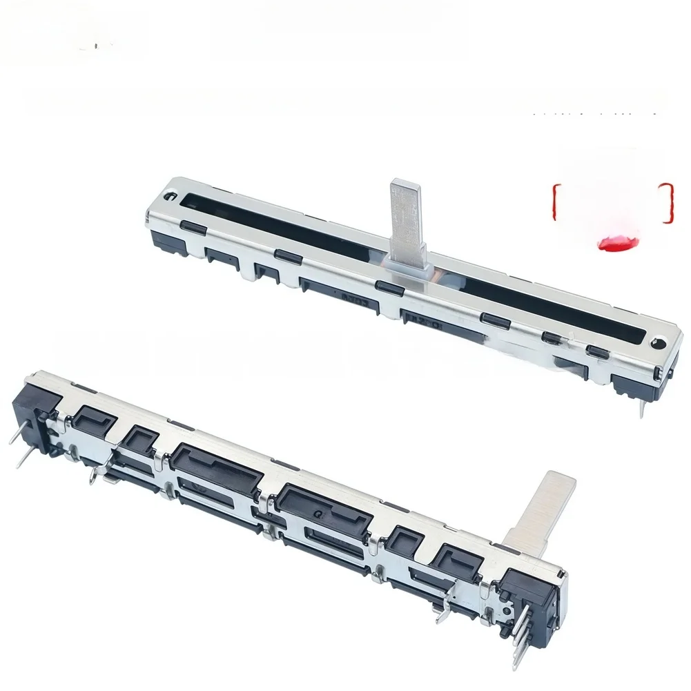MG16CX 75mm Dual Channel Sliding Potentiometer A10K A20K B10K Fader For Audio Mixer Console Repair Replacement Parts