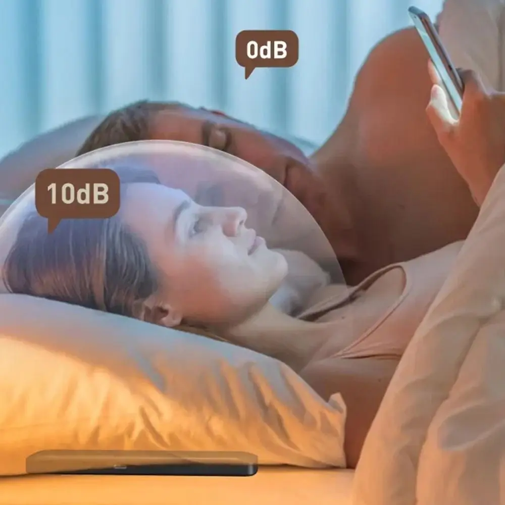 Sleep Aid White Noise Bluetooth Speaker Timing off Support TF Card Wireless Stereo Sleep Sound Box Stereo Bass LED Display