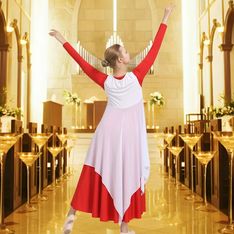 سترة الرقص الحديثة غير المتكافئة للنساء للبالغين، سترات الرقص بدون المنشعب أو بطانة، بلوفر الرقص