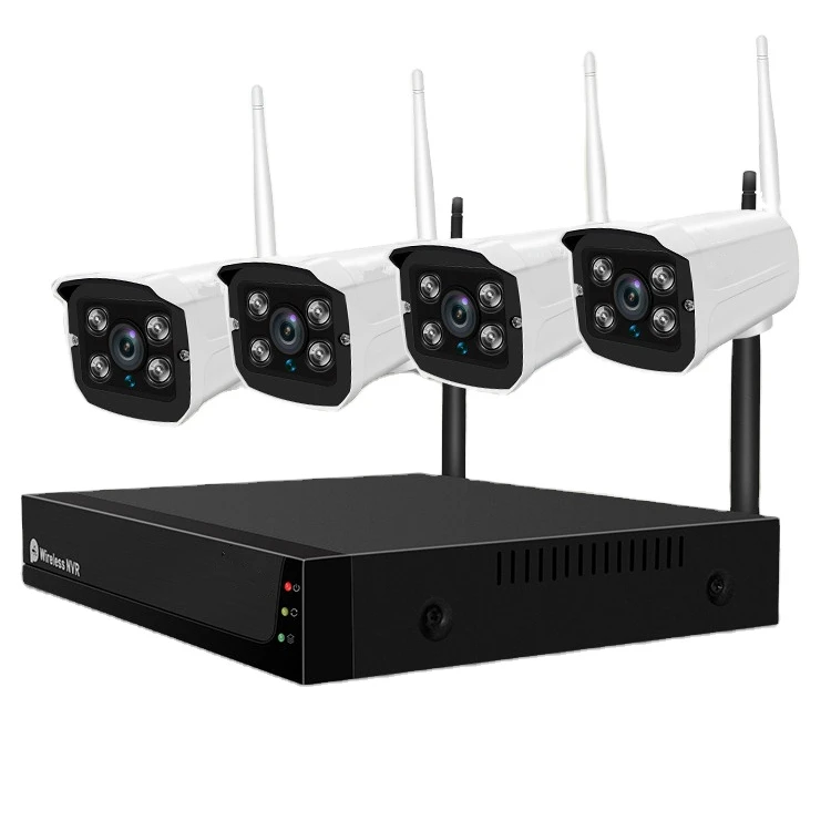 H.265 4CH 1080P HD NVR V380 IP Smart Home Wireless