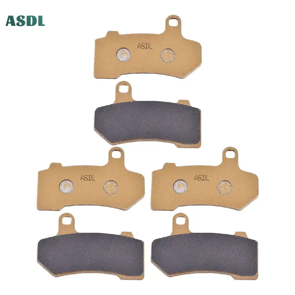 Brake Pads For Harle/y Davidson FLHX Street Glide FLHRC Road King FLHTCU Ultra Classic Electra Glide 08-22 Road Glide V-Rod