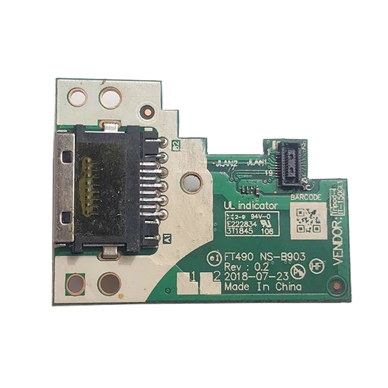 02HK993 NS-B903 Original For Lenovo Thinkpad T490 P43S NETWORK Board RJ45 High Quality Replacement Parts