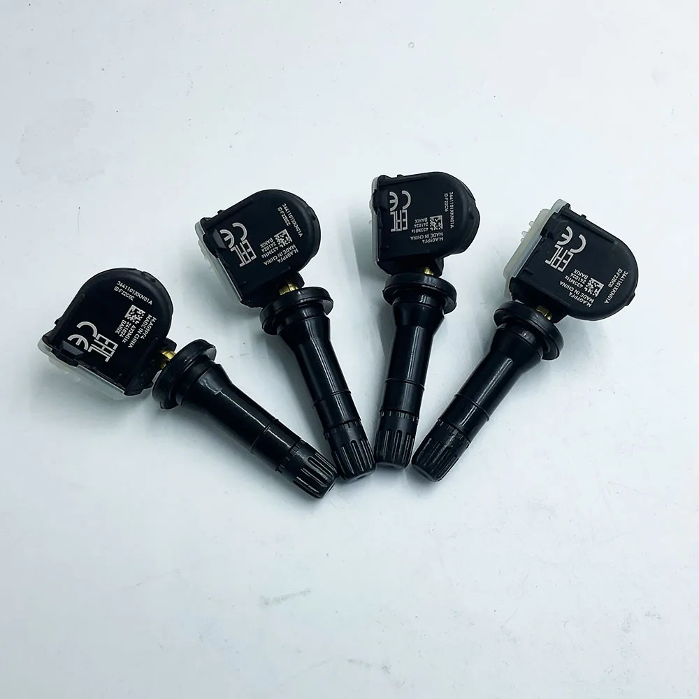 4Pcs Tire Pressure Sensor For Great Wall Tank 300 VV7 POER WEY Coffee Mocha Haval Jolion H6S 2018-2024 3641101XKN01A 433MHz TPMS