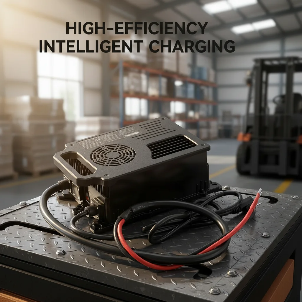 48V 40A 3300W Industrial EV Battery Charger For Warehouse 48V Forklift Charger APFC High Frequency Charging Unit