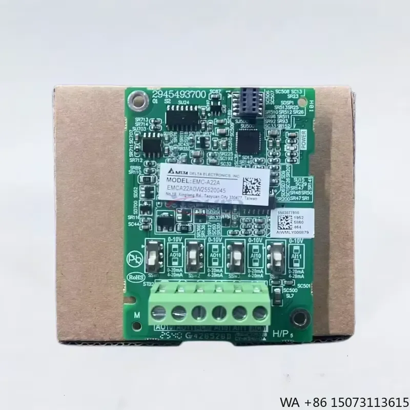 New Original for Delta EMC-A22A Analog I/O Extension Card Warehouse Stock