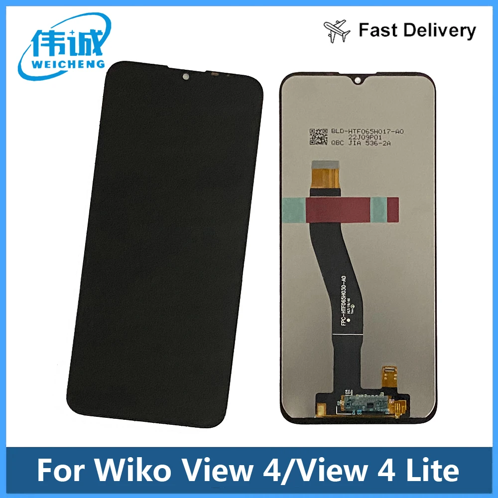 For WIKO VIEW 4 W-V830 LCD Display Touch Screen Sensor Assembly Replacement WIKO View 4 Lite W-V730 LCD Display Repair Sensor