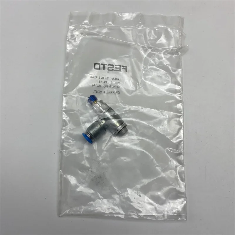 

3PCS New Original FESTO regulating valve unidirectional throttle GRLA-1/8-QS-6-RS-D 197581