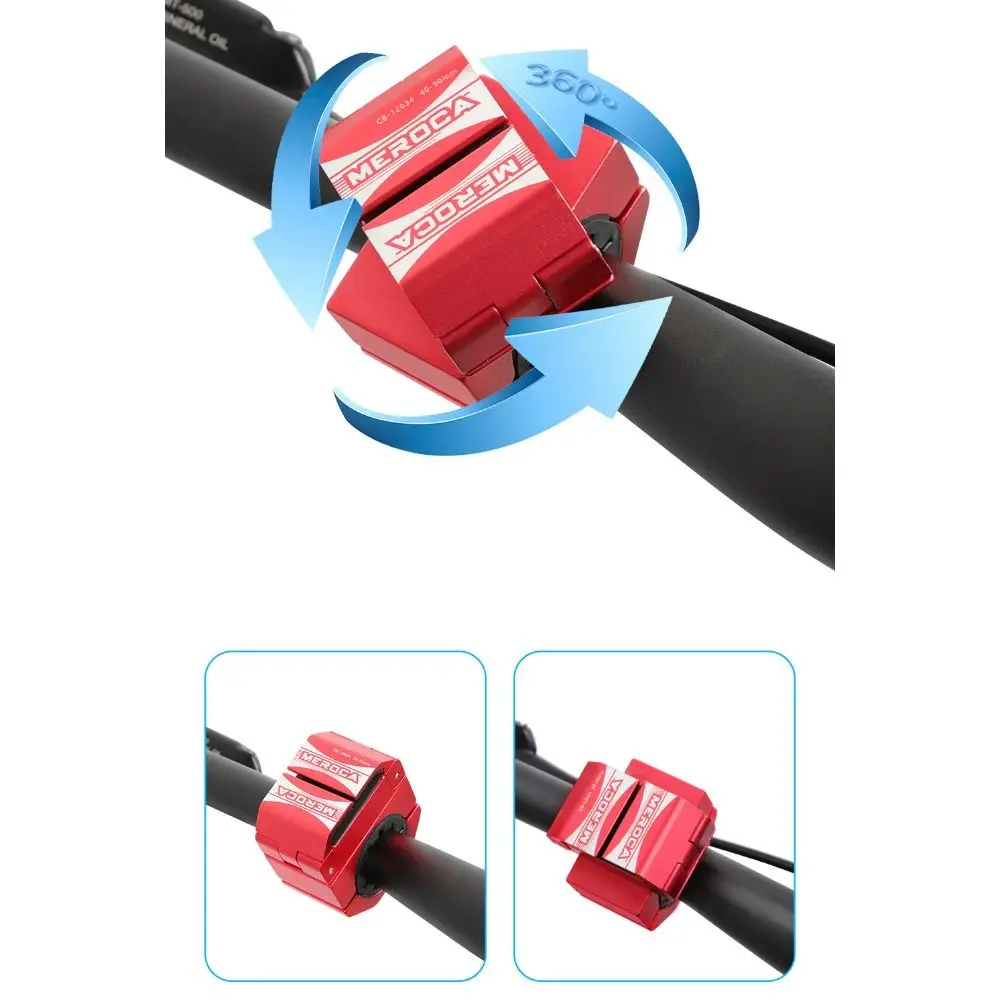 Shockproof Design Bicycle Phone Mount 360° Rotation Phone Holder Shockproof Phone Holder Stand Bracket Motocycle Phone Mount