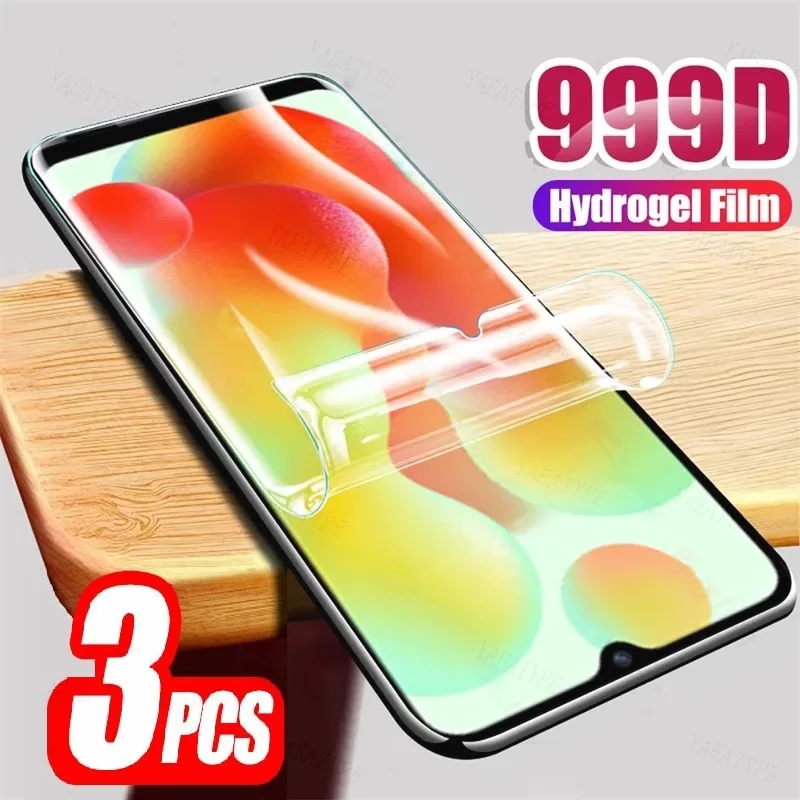 3Pcs HD Protection Hydrogel FilmFor Oukitel C32 6.52