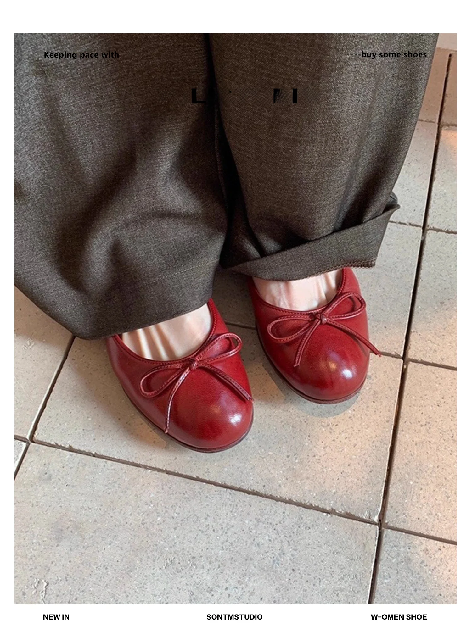 red-soft-bottom-flat-shoes-women's-slip-on-ballet-style-mary-jane-shoes-spring-summer-fashionable-casual-low-cut-flats