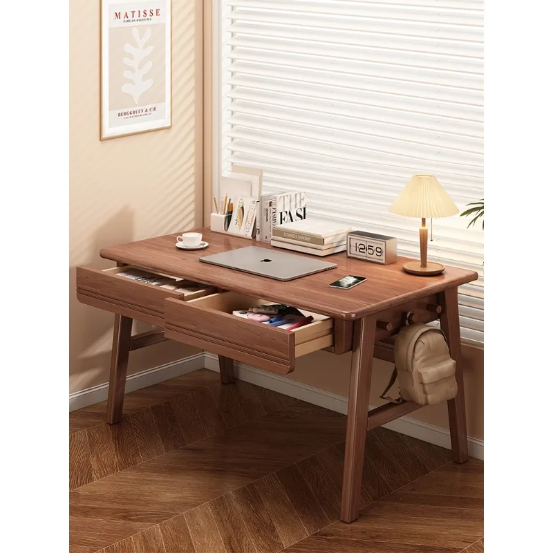 

Home Desk Student Home Solid Wood Writing Desk Study Computer Desk