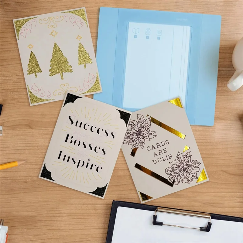 حصيرة بطاقة ETRT حصيرة قطع لزجة كرافت لـ Cricut Joy Xtra (4.75 × 6.65 بوصة، عبوتان) حصيرة لاصقة متينة لإدخال البطاقات #4