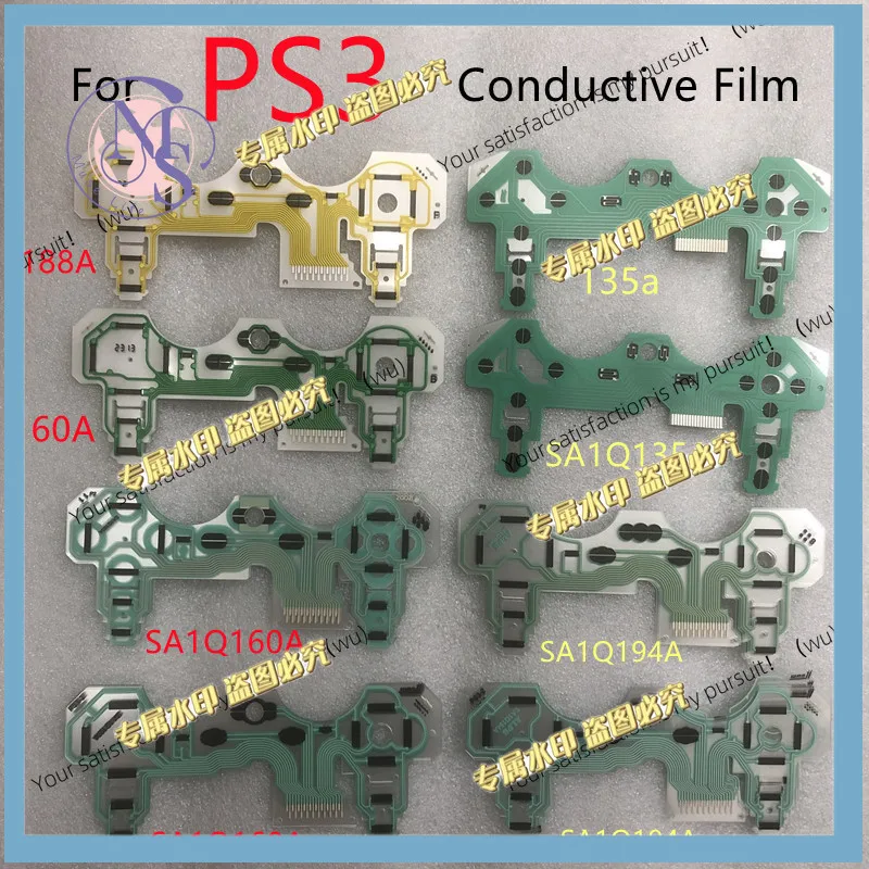 10 pcs/batch, suitable for Ps3 gamepad button conductive film cable flexible cable Sa1q194a/160a/135a/188A