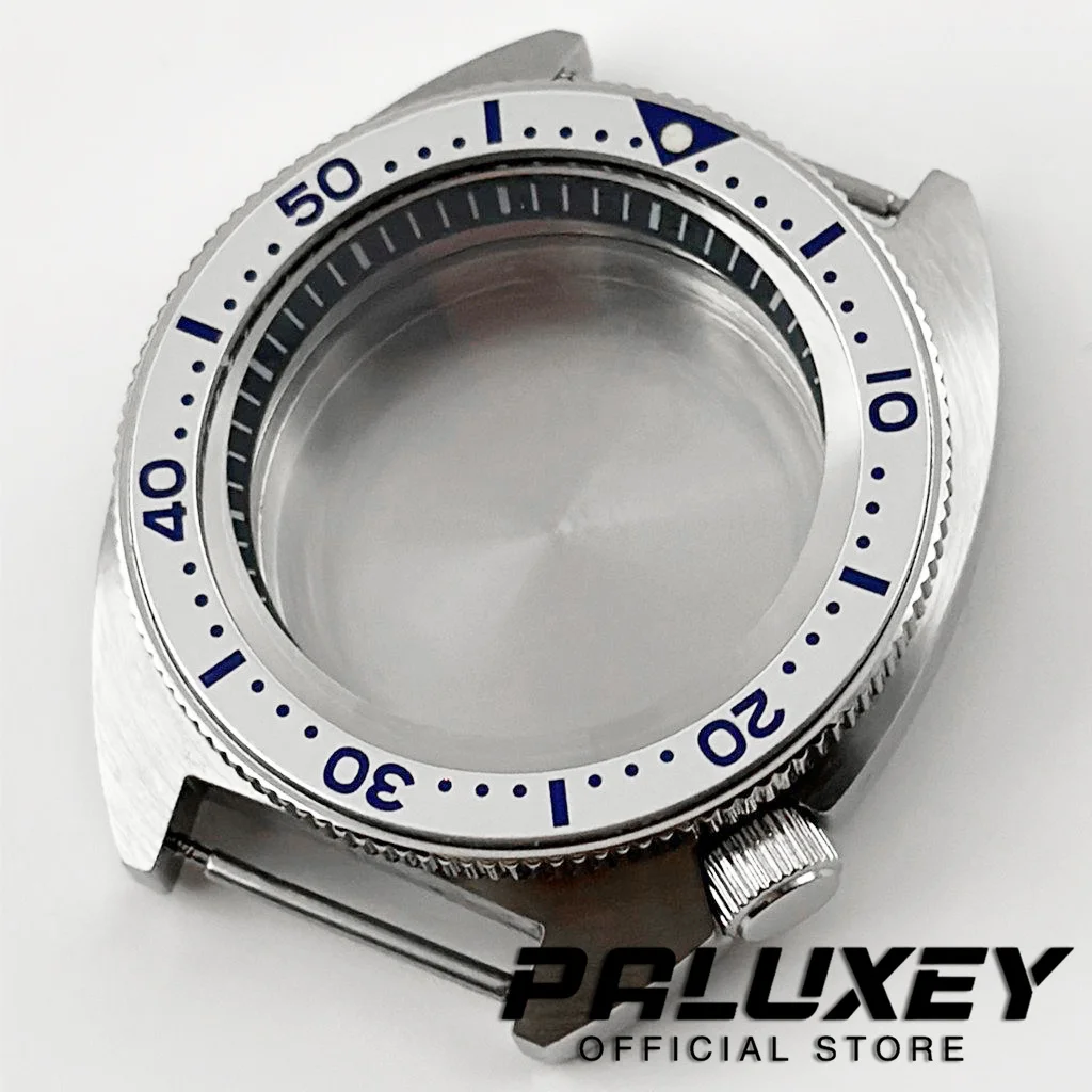 

Tuna Turtle NH35 41mm Mechanical Watch Case Domed Sapphire Glass For Modified Abalone NH34 NH35 NH36 NH38 Movement 28.5mm Dial