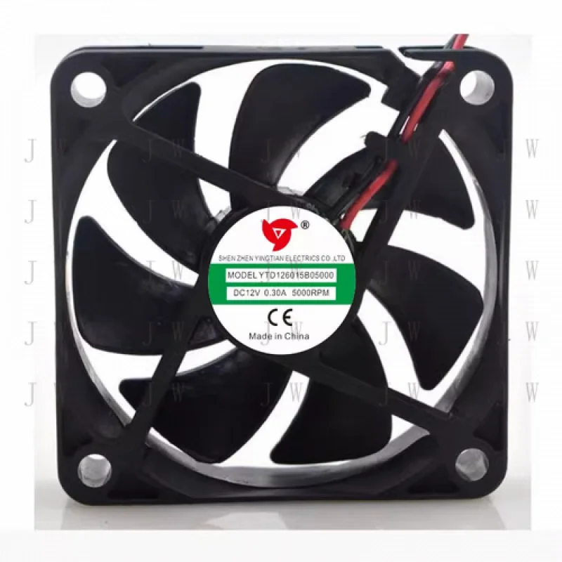 

DDZ для YINGTIAN YTD126015B05000 DC12V 0.30A 2-проводной вентилятор охлаждения