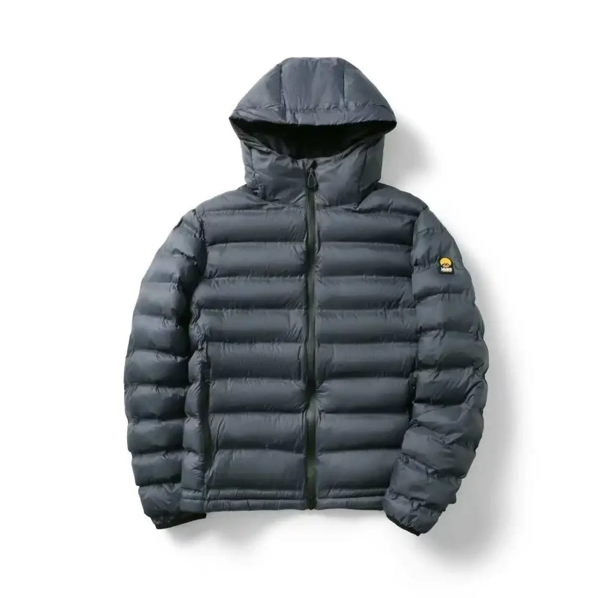 Men's Women's Italy Hooded Quilted Puffer Jacket Light Warm Zip up Winter Coat Windproof Casual Outerwear For Male Daily Travel