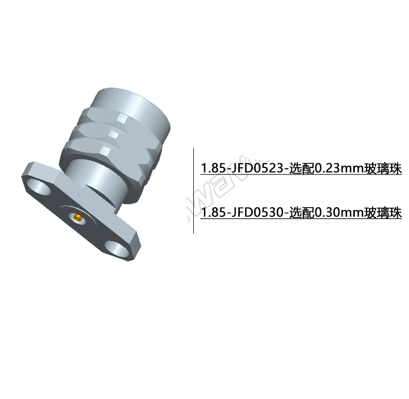 1.85mm Male Detachable Connector/10.2mm Two Hole/65G