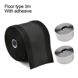 1/3 Meters Cable Cover Nylon Sticky Wire Protector Floor Blanket Reusable Management Cord Tube For Floor/Carpet/Trunk/Desk