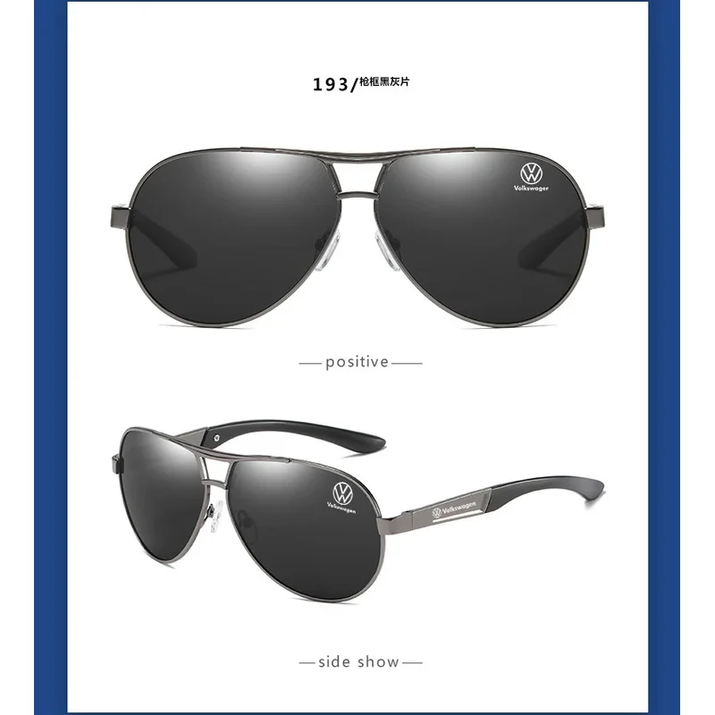 Автомобильные высококачественные модные солнцезащитные очки для мужчин и женщин, очки для отдыха Volkswagen R GTI Golf Touareg Jetta Polo Magotan Tiguan Arteon Passat