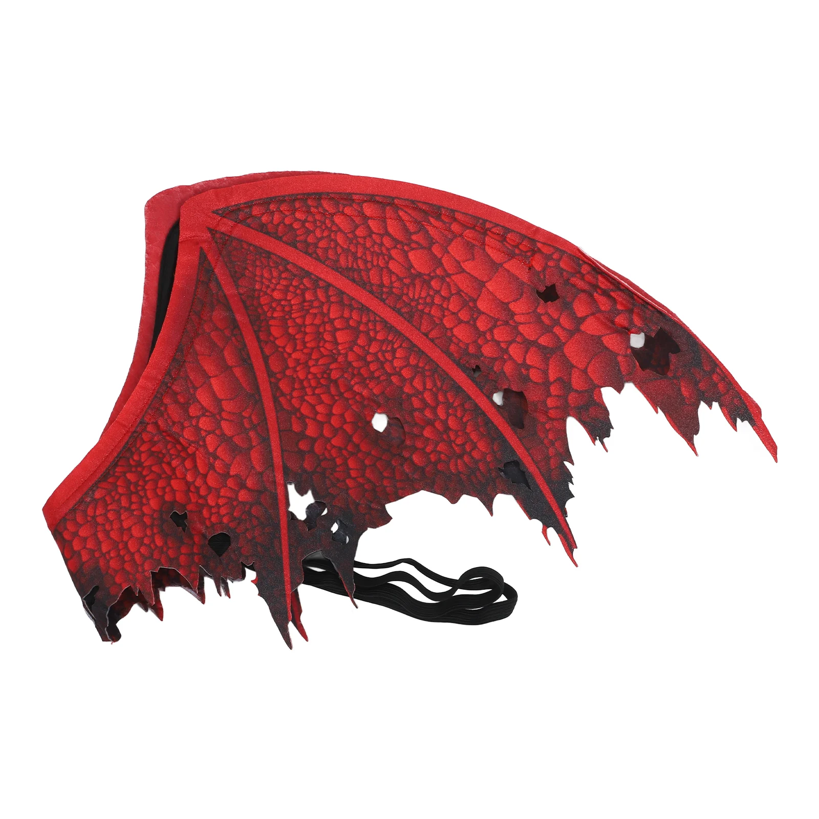 

1PCS Red Wings Prop Lightweight Halloween Masquerade Party Carnival Costume Accessory Supplies Photo Props