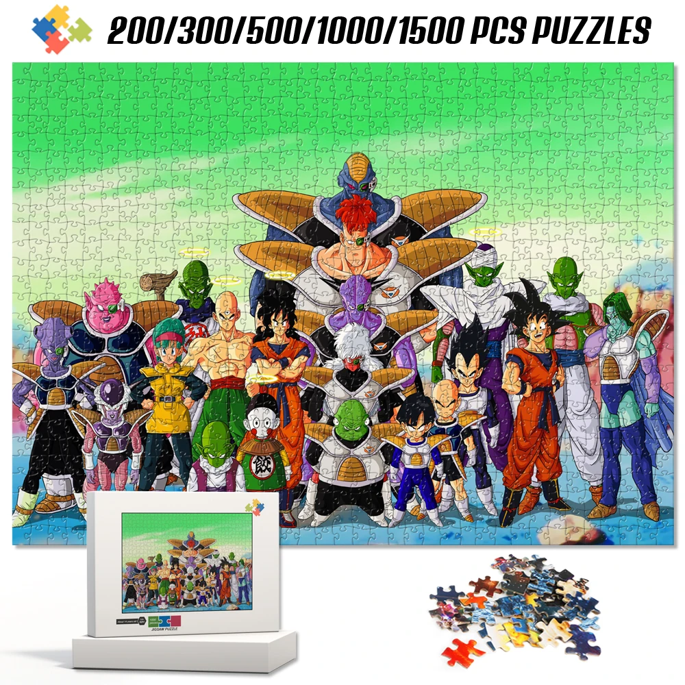 dbz-フリーザ軍-ナメック星キャラクター-アニメ-ジグソーパズル-高品質パズル-子供向け教育ゲーム-ストレス解消-ボードゲーム-おもちゃ