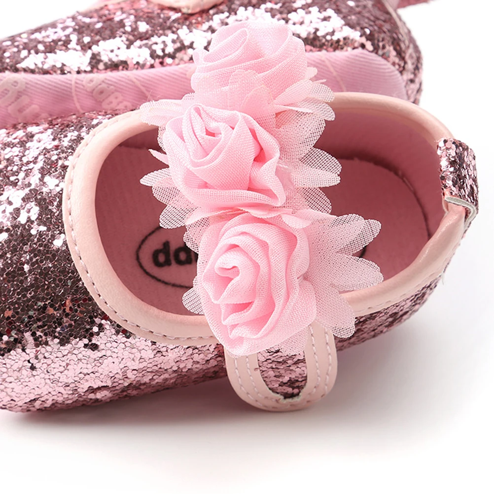 

Princess Soft Sole Shoes Girls Ballet Flats Women Toddler Dance Lightweight Comfortable Breathable Practice Performance