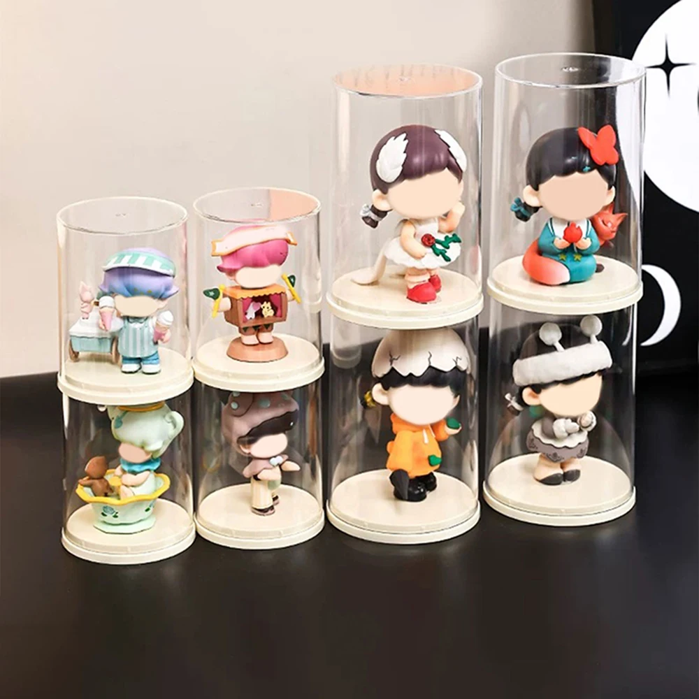

Transparent Dust-proof Blind Box Toy Storage Display Boxes Organizer Handmade Display Cabinet Showcase Organization Box