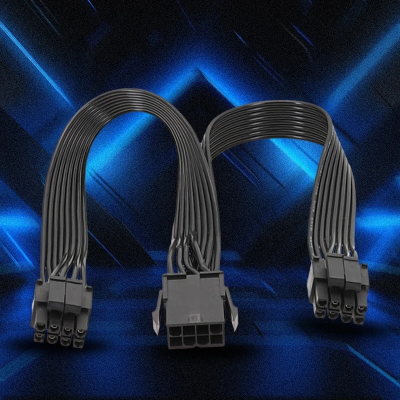 Adaptador convertidor CPU 8 pines 2 CPU 8 pines, compatible con placa base ordenador, CPU 8+8/8+4, divisor 8