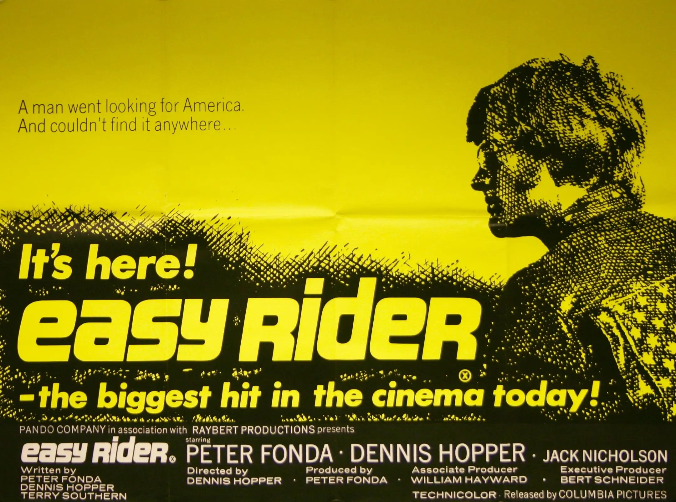 Film Easy Rider (1969) Wandposter Wanddecoratie Rome Decoratie