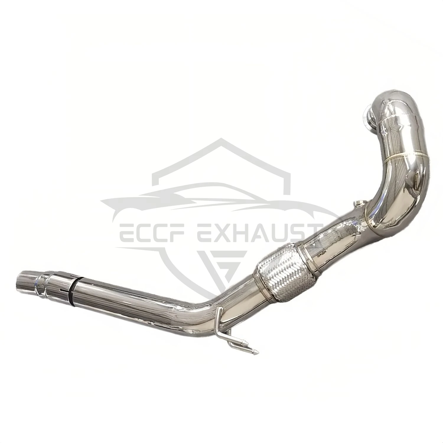 

Sports Downpipe For VW golf 8 GTI 2.0T Aggressive Exhaust Sound High Flow Performance Upgrade