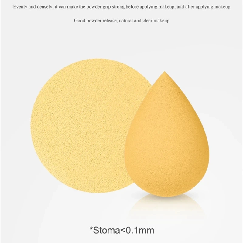 Ensemble d'éponges de maquillage 7 pièces/ensemble, adaptées à l'application de poudre de crème BB liquide, bouffantes de poudre à double usage sec et humide pour œufs de maquillage