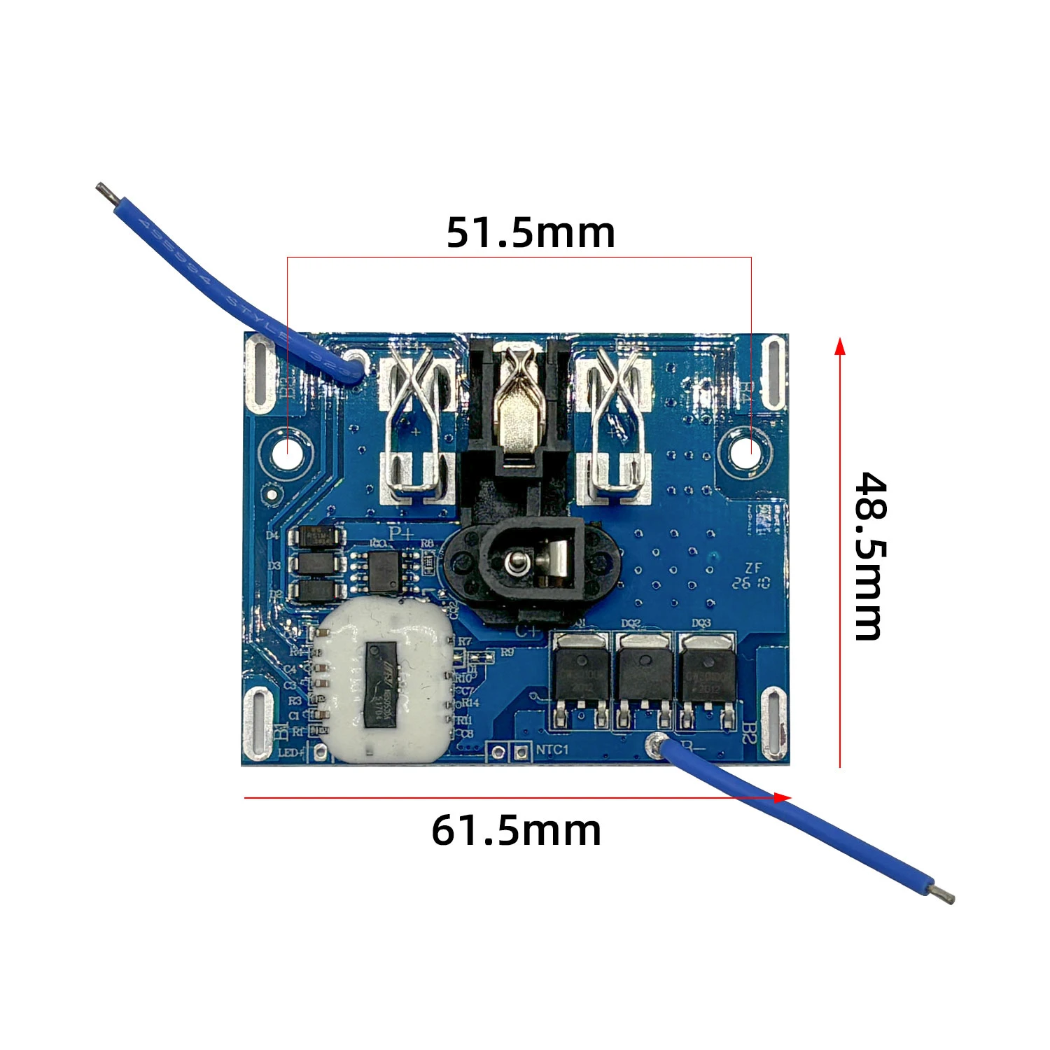High-Current Rated For battery Protection Board for FOR For dayi Cells Featuring Precision Threshold Calibration and Stability