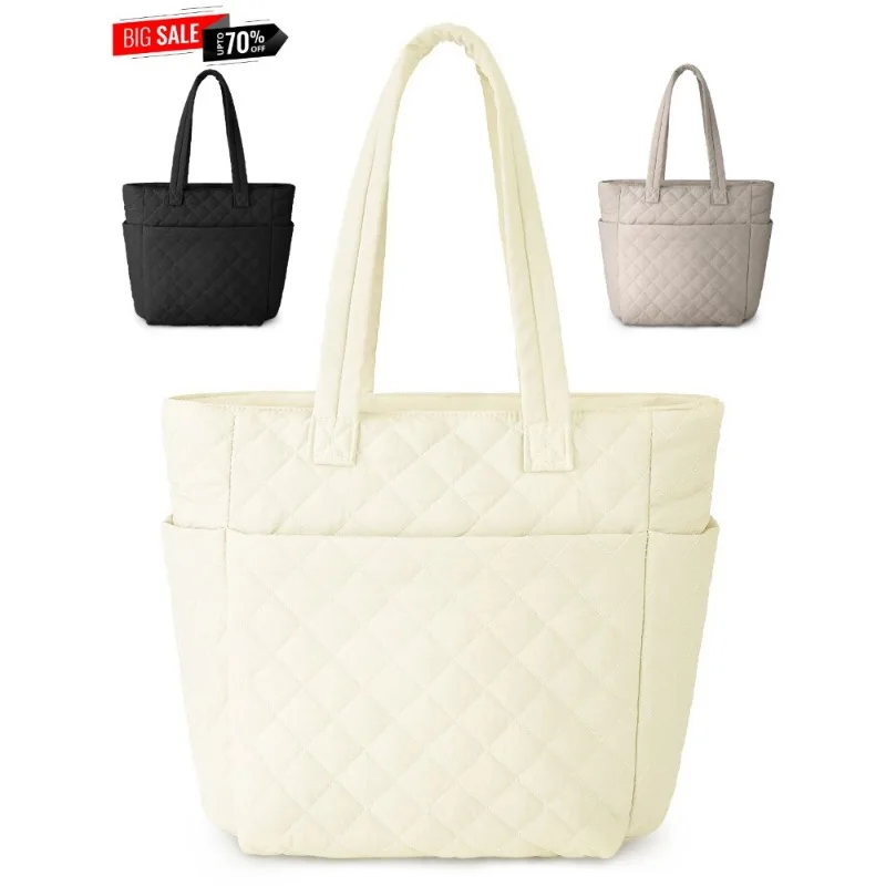 

Women's Bag Large Capacity Solid Color Tote Bag Versatile Handbag,Tote Bags Woman 2026 Trendy,Large Capacity Bags for Woman