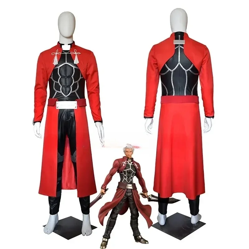 

Новый аниме Fate Stay Night Archer Emiya косплей костюм костюмы Хэллоуин взрослые костюмы для женщин/мужчин индивидуальный любой размер