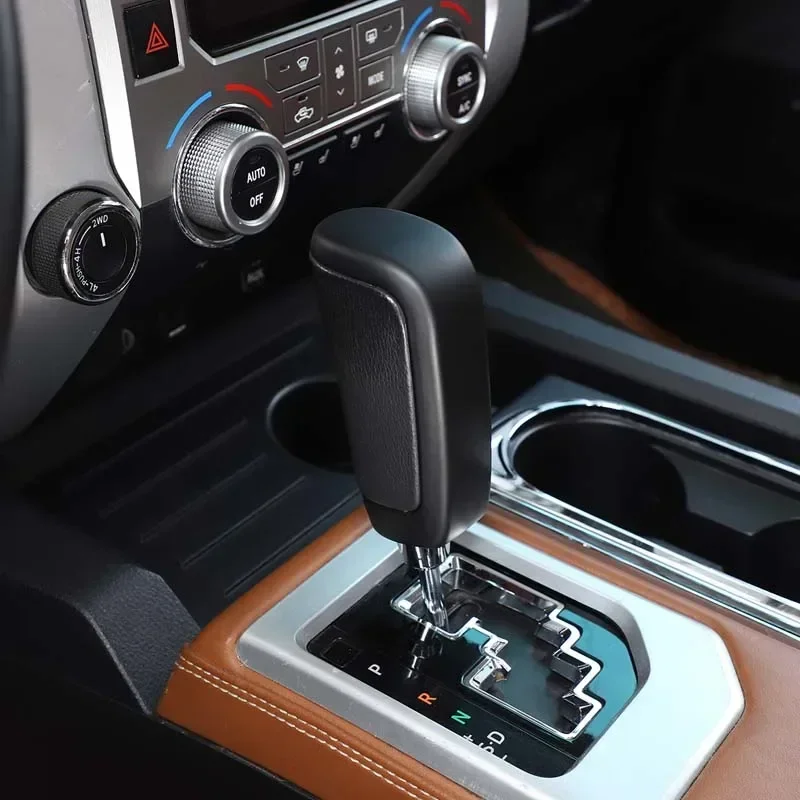 For Toyota Tundra 2014-2021 ABS Matte Black Car Styling Car Interior Appearance Decorative Stickers Car Modification Accessories