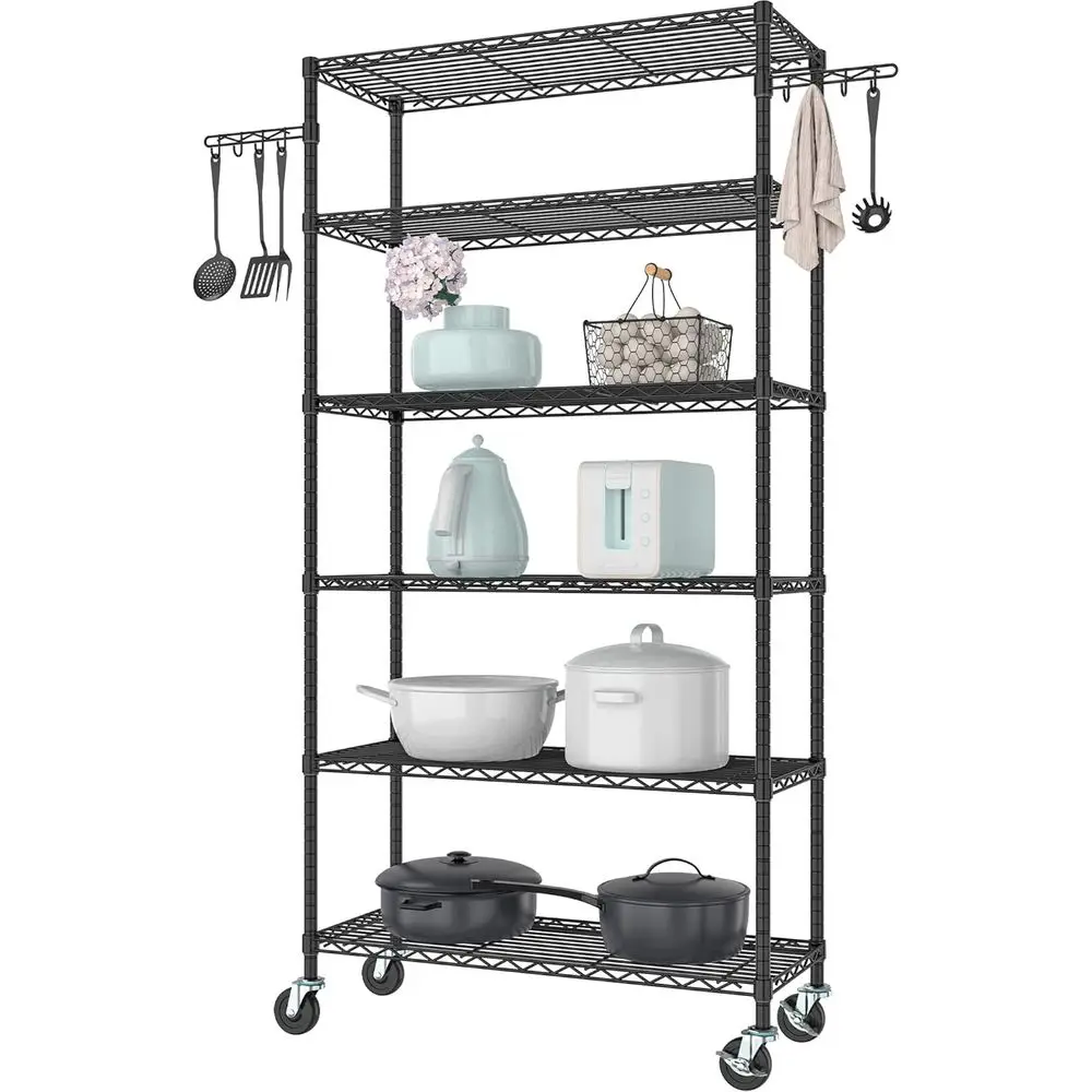 6-Tier Metal Storag…
