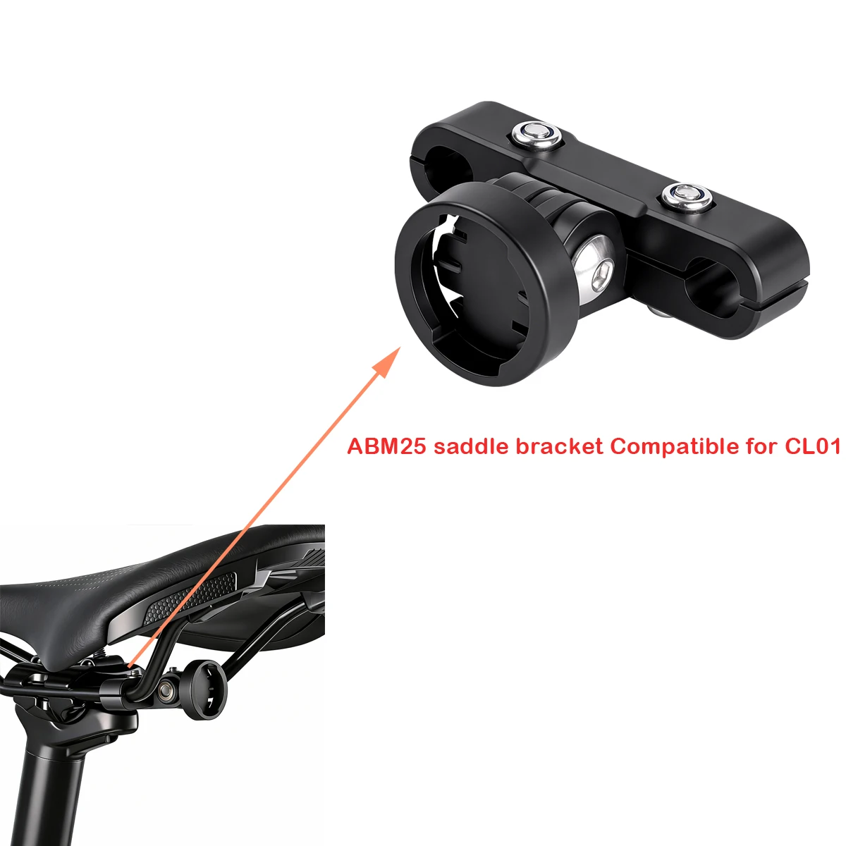 Suporte de Selim RAVEMEN ABM25 Compatível com Luz Traseira RAVEMEN CL01 Suporte de Selim RAVEMEN ABM25 Compatível com Luz Traseira RAVEMEN CL01