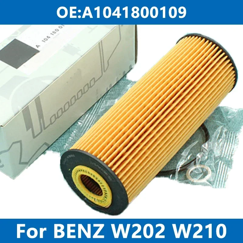 

Car Oil Filter Kit A1041800109 For Mercedes Benz W202 W203 W210 W140 C180 C200 K E220 E280 E320 S280 SPRINTER VITO M111 Engine