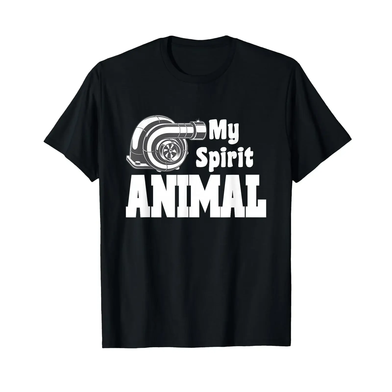 Funny Turbocharger My Spirit Animal High Performance Cars T Shirt vintage Washed Soft Unisex Casual Stylish graphic Comfortable