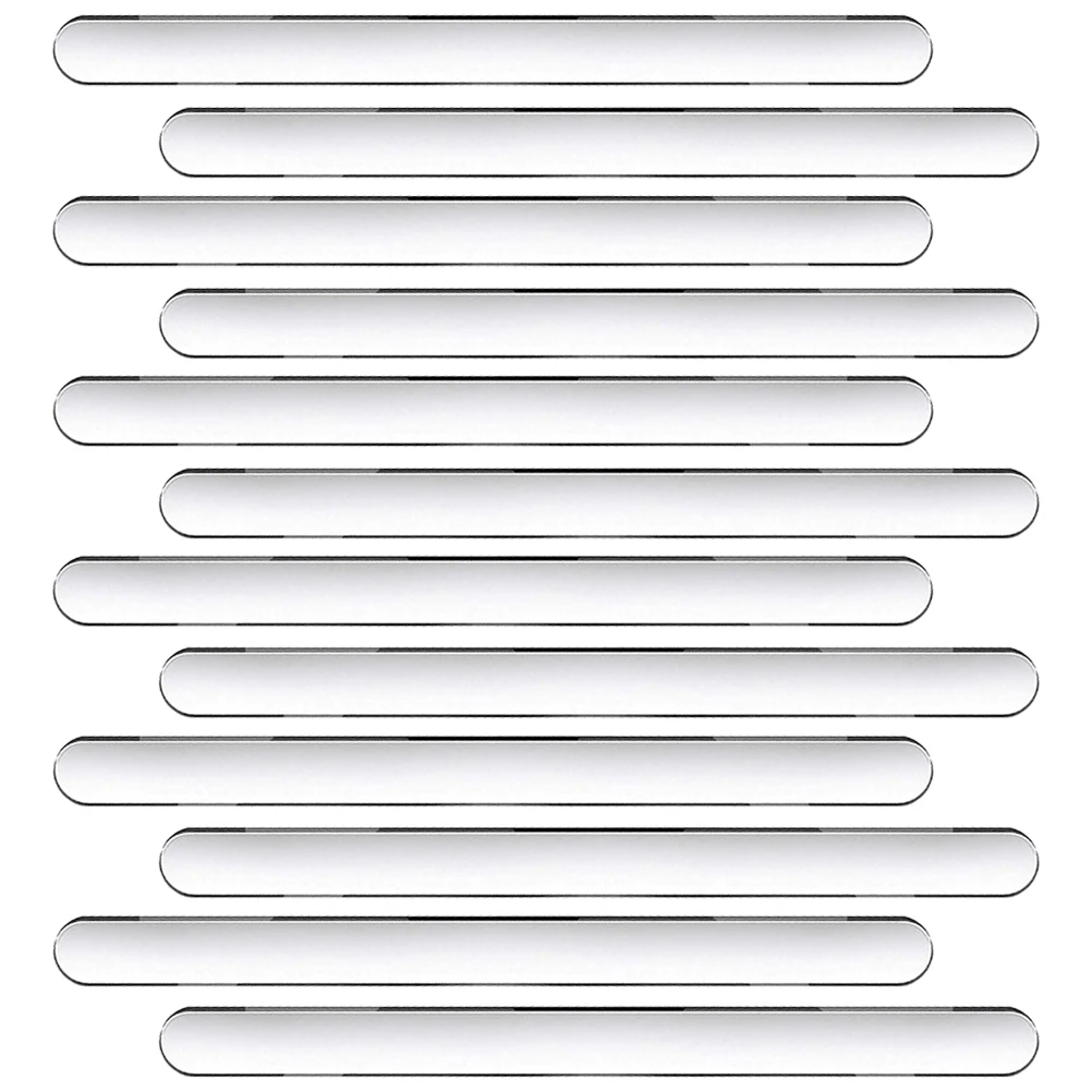 

50Pcs Acrylic Ice Cream Sticks DIY Dessert Supplies Craft Making Sticks No Scratch Butterfly Baby Shower Favors