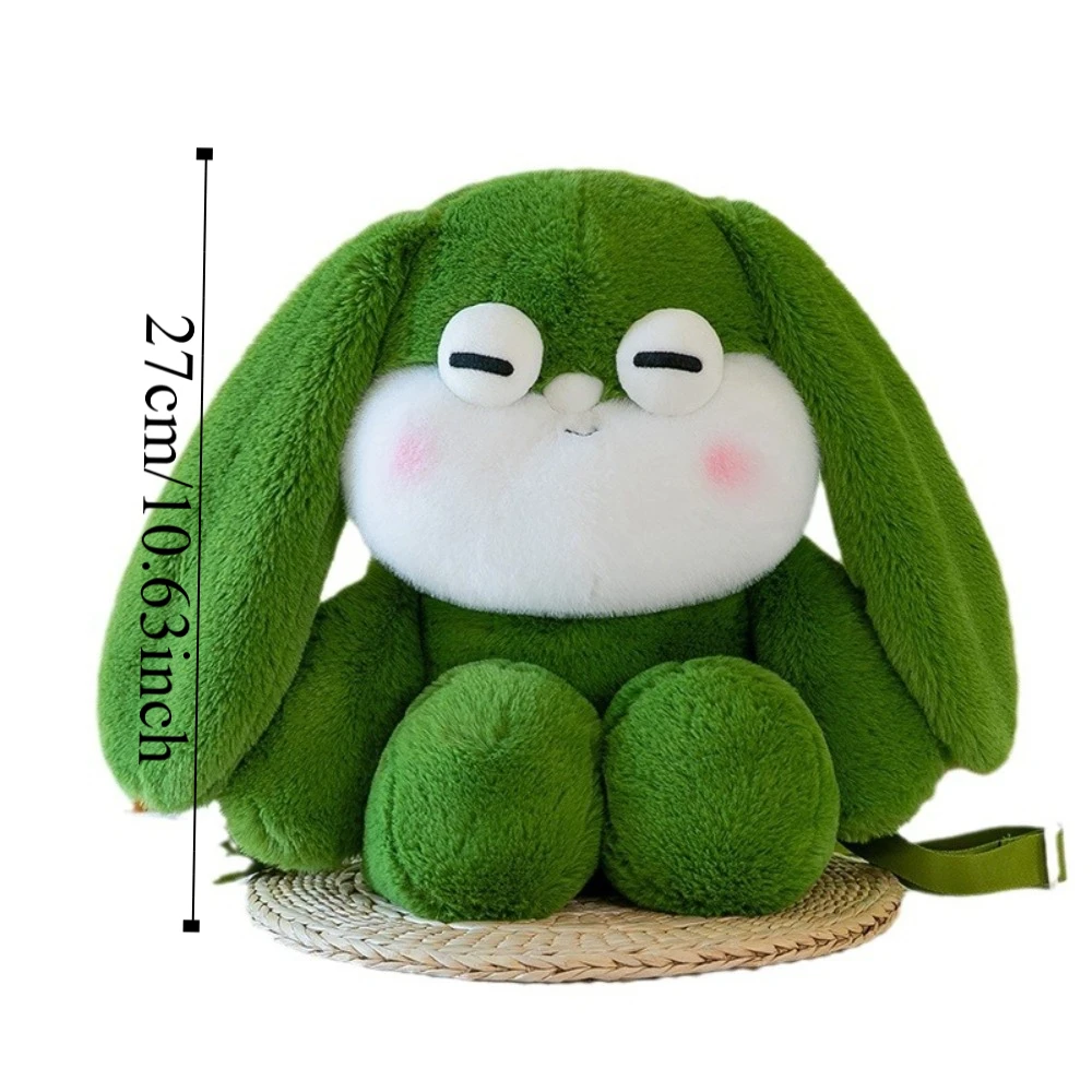 กระต่ายนุ่มน่ารักกระเป๋าเป้สะพายหลัง Plush การ์ตูน Casual กระต่าย Plush ของเล่นสร้างสรรค์ขนาดใหญ่ความจุการ์ตูนสัตว์กระเป๋าเป้สะพายหลังของขวัญ