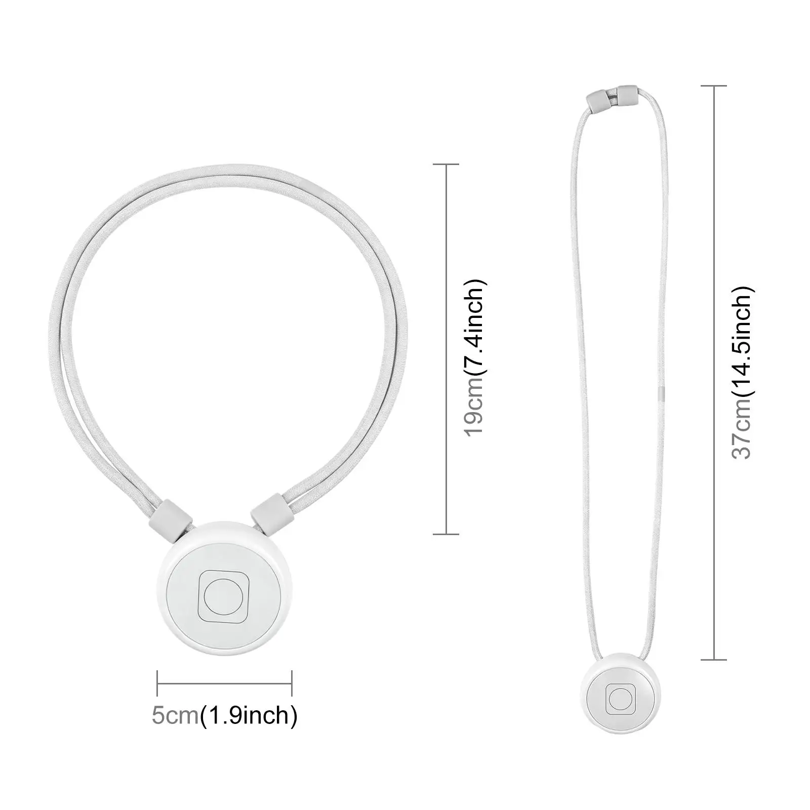 Upgraded Magnetic Pendant Holder Quick Release Neck Strap For Insta360 Go 3 / GO 3S / Insta360 GO Ultra thumb cameras.