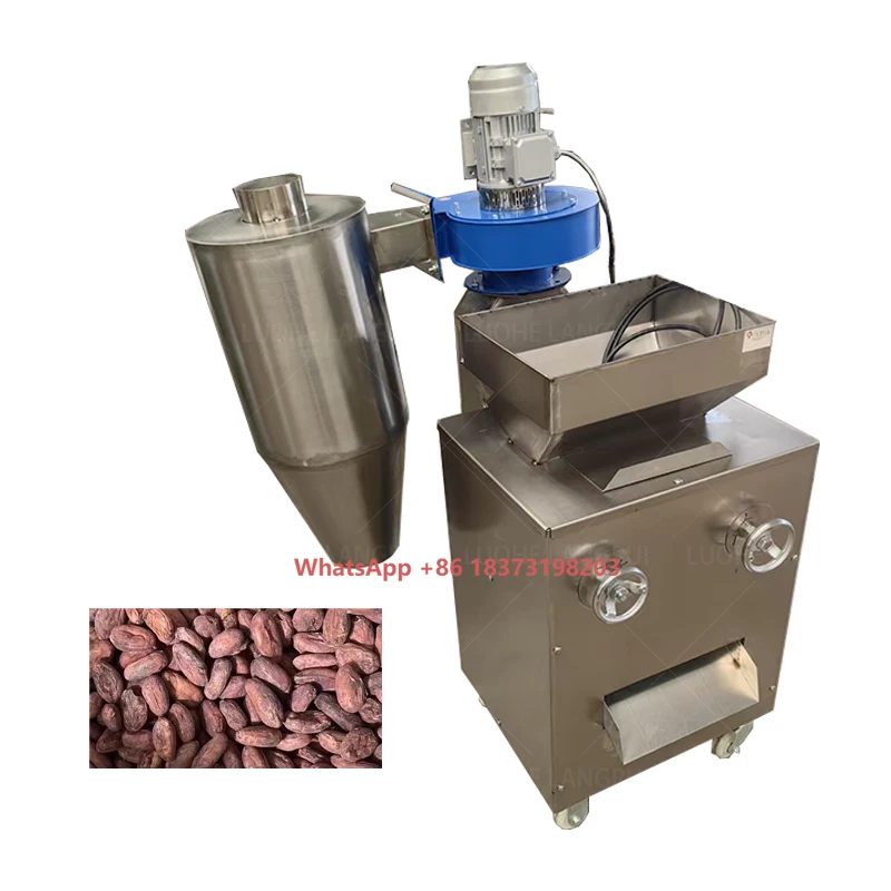 

Source Manufacturer Quality Assurance Cocoa Processing Machine Cocoa Bean Peeling Shredder Equipment