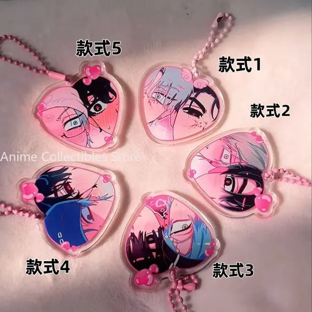 

5 шт., аниме ALIEN STAGE Till Ivan, брелок, акриловый брелок для ключей, подвеска на рюкзак, орнамент, брелок для ключей, подарок