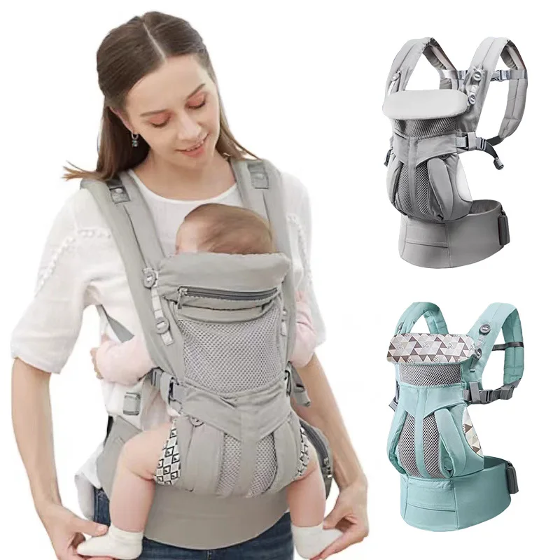 Omni Baby Carrier Cotton Breathable Ergonomic Backpacks Holder Shoulder Waist Belt Sling Suspenders 360